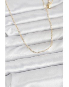 CM 14K Gold Color Women's Necklace with 60 cm Chain