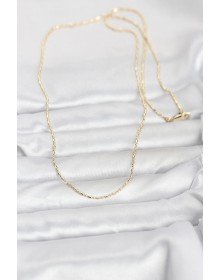 CM 14K Gold Color Pieced Heel Model 60 cm Women's Necklace