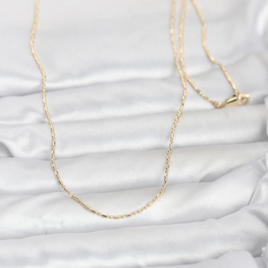 CM 14K Gold Color Pieced Heel Model 60 cm Women s Necklace