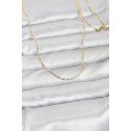 CM 14K Gold Color Pieced Heel Model 60 cm Women s Necklace