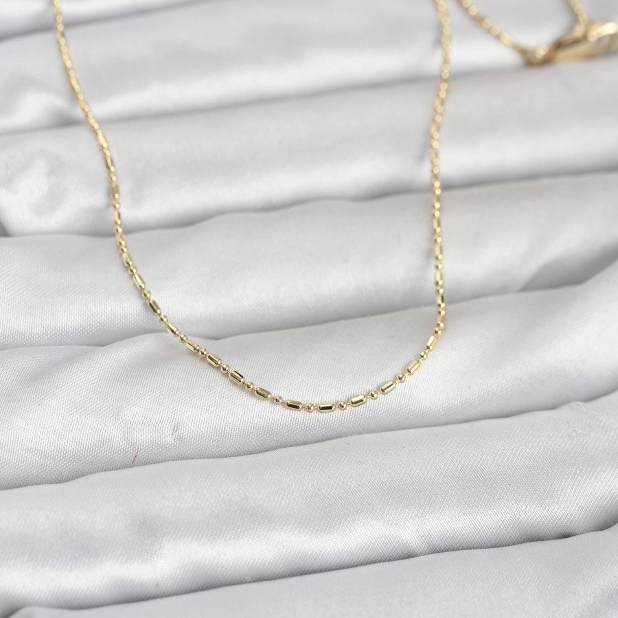 CM 14K Gold Color Pieced Heel Model 60 cm Women s Necklace