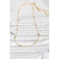 CM 14K Gold Color Helicoidal Twist Chain Model 60 cm Women s Necklace CM 14K Gold Color Helicoidal Twist Chain Model 60 cm Women s Necklace