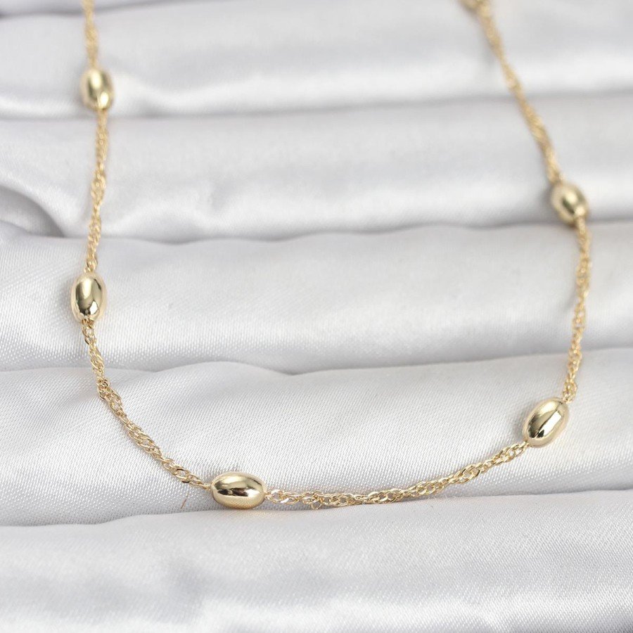 CM 14K Gold Color Helicoidal Twist Chain Model 60 cm Women s Necklace CM 14K Gold Color Helicoidal Twist Chain Model 60 cm Women s Necklace