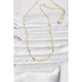 CM 14K Gold Color Bar Chain Model 60 cm Women s Necklace