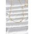 CM 14K Gold Color Snake Chain Drop Heel Model 60 cm Women's Necklace