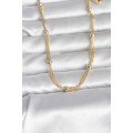 CM 14K Gold Color Ball Model 60 cm Women s Necklace CM 14K Gold Color Ball Model 60 cm Women s Necklace