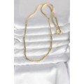 CM 14K Gold Color Flat Model 60 cm Women s Necklace