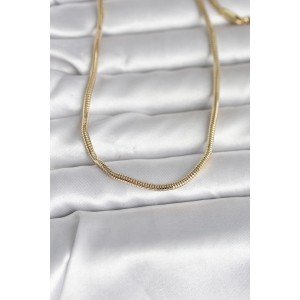 CM 14K Gold Color Snake Chain Model 60 cm Women's Necklace