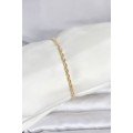 CM 14K Gold Color Twist Model Women s Bracelet CM 14K Gold Color Twist Model Women s Bracelet