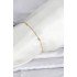 CM 14K Gold Color Twist Heel Model Women's Bracelet