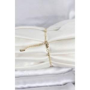 CM 14K Gold Color Twist Heel Model Women's Bracelet CM 14K Gold Color Twist Heel Model Women's Bracelet