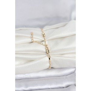 CM 14K Gold Color Drop Heel Model Women's Bracelet CM 14K Gold Color Drop Heel Model Women's Bracelet