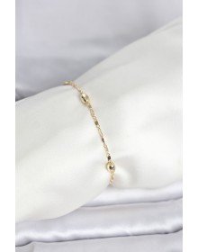 CM 14K Gold Color Drop Heel Model Women's Bracelet