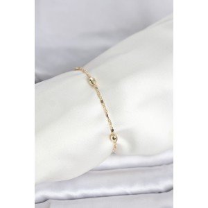 CM 14K Gold Color Drop Heel Model Women's Bracelet