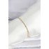 CM 14K Gold Color Twist Chain Model Women's Bracelet