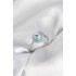Silver Color Fish Tail Ocean Model Women's Ring