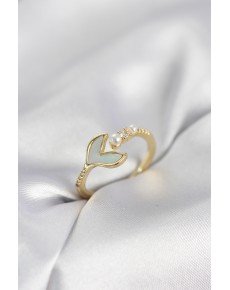 Gold Color Fish Tail Model Women's Ring Gold Color Fish Tail Model Women's Ring