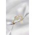 Gold Color Fish Tail Model Women's Ring