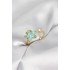 Gold Color Turquoise Star Model Women's Ring