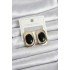 Black Color Square Model Vintage Women's Earrings