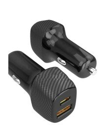 In-Car Charger 38W Power Capacity Type-C Port Car Cigarette Lighter