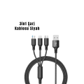 3 in 1 Fast Charging Cable