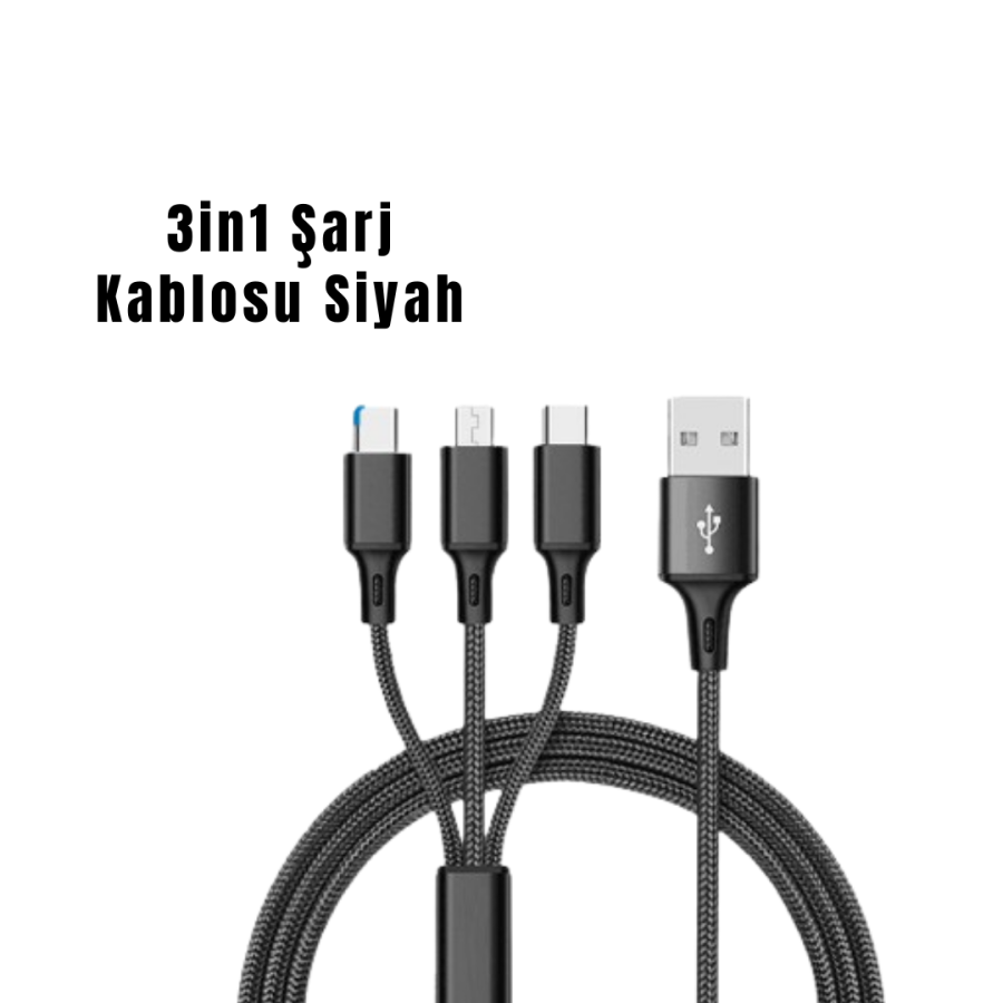 3 in 1 Fast Charging Cable