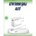 67 Watt Dual Turbo Charger Adapter Compatible with Reno 4 5 6