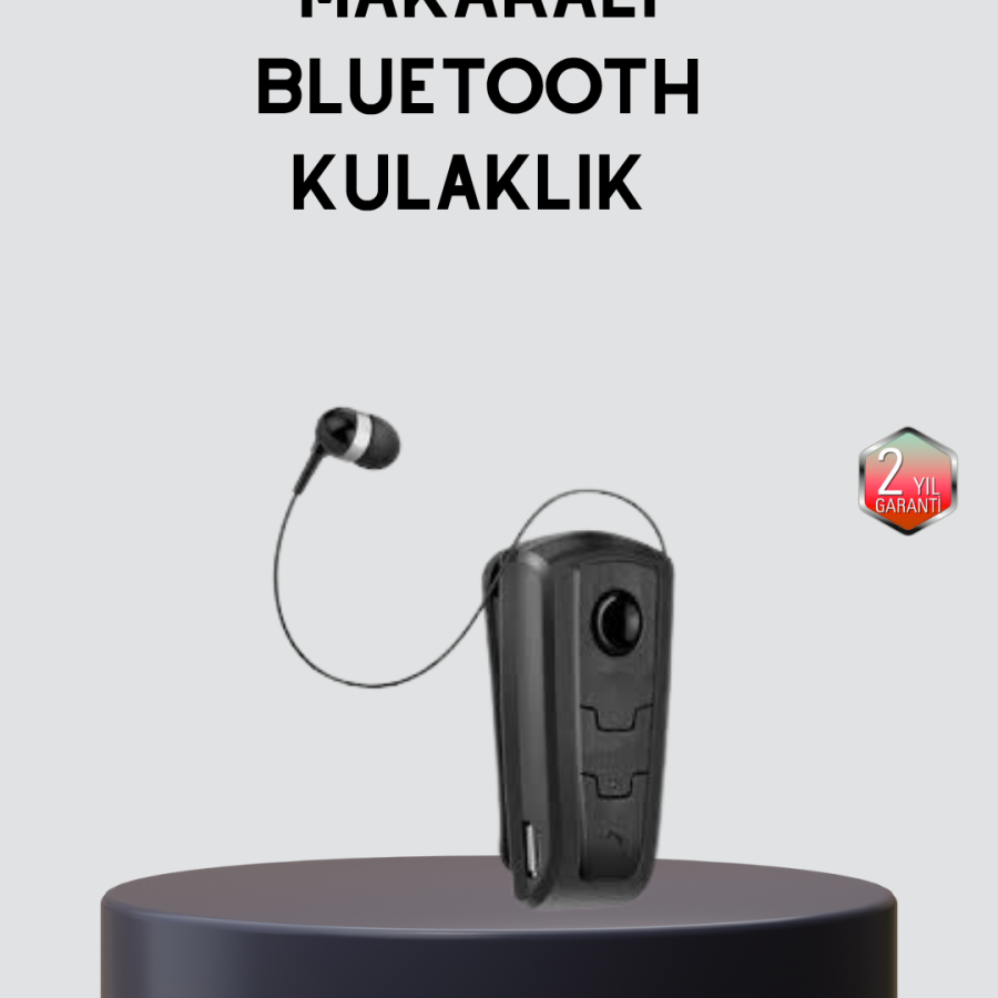 Ergonomic Bluetooth Headset – 8 Hours Talk, Noise Reducing Microphone