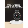 Smart Watch Amoled Screen Bluetooth Connected Health Tracking GPS Compatible