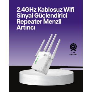 2.4GHz + 5GHz WiFi Signal Booster with WPS Support