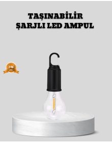 Type-C Rechargeable LED Camping Lamp – Long-Lasting Battery and High Brightness