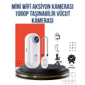 360° Clip-on Magnetic Sports Camera High Resolution