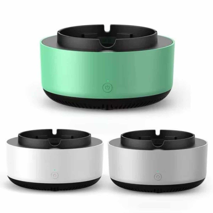 Ash Tray Air Purifier Vehicle Smart Ashtray Smoke Purifier