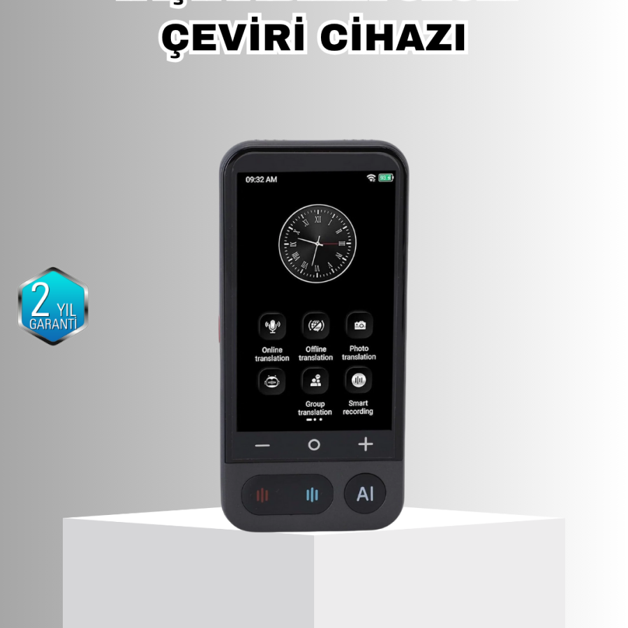 Smart Portable Translator – Supports 17 Offline, 139 Online Languages Smart Portable Translator – Supports 17 Offline, 139 Online Languages