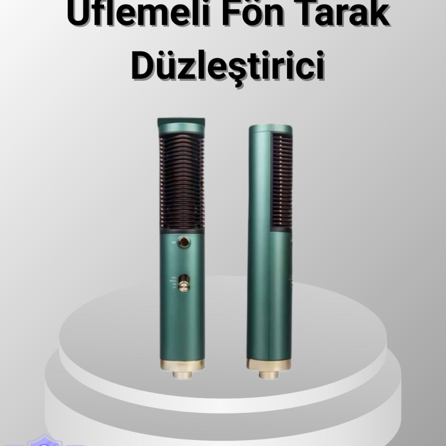 200°C Ceramic Plate Hair Straightener – Anti-Frizz Ion Technology