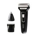 Ear Nose Hair Clipper Neck Cheek Shaving Set Professional with 3 Heads Ear Nose Hair Clipper Neck Cheek Shaving Set Professional with 3 Heads