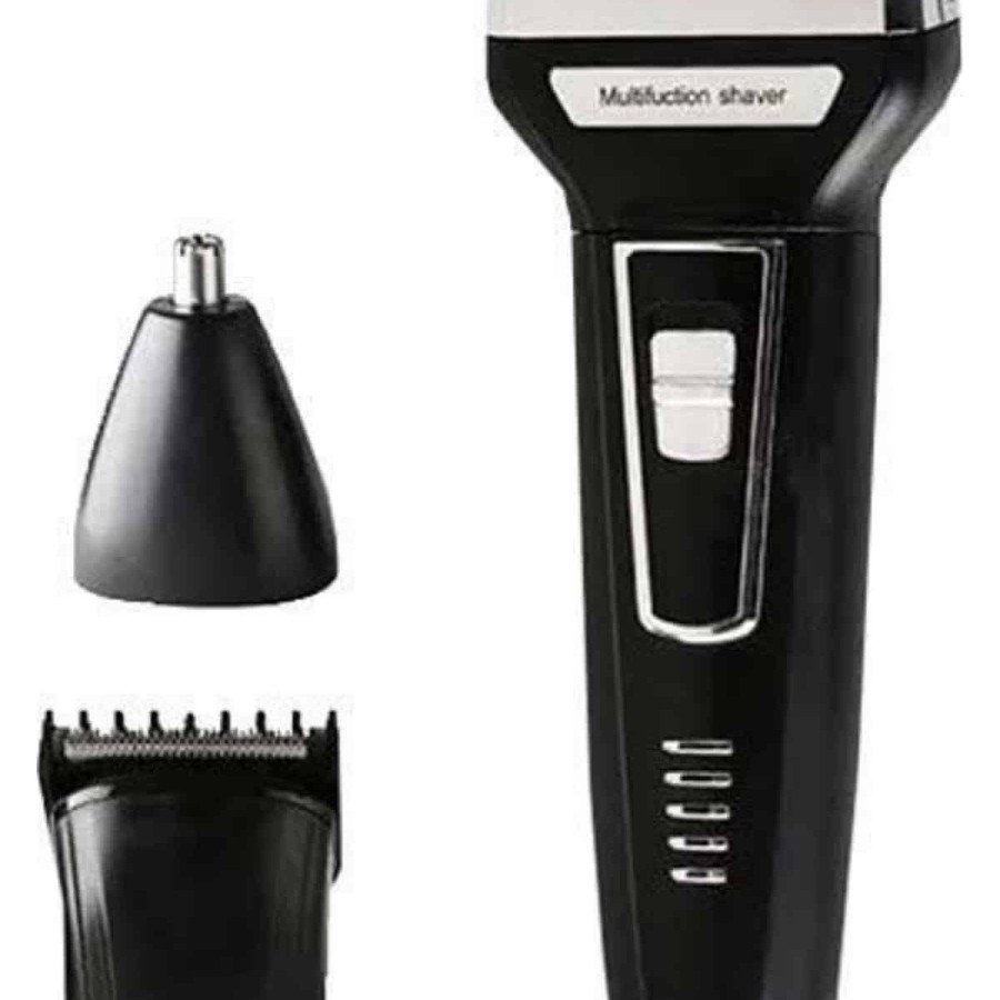 Ear Nose Hair Clipper Neck Cheek Shaving Set Professional with 3 Heads Ear Nose Hair Clipper Neck Cheek Shaving Set Professional with 3 Heads