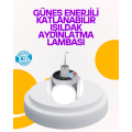 Solar Powered Foldable LED Camping and Garden Lamp