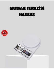 Precision Digital Kitchen Scale with LCD Display – 5kg Capacity, 1g Accuracy