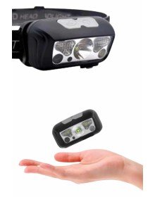 Sensor Rechargeable Type-c Charging Light Head Lamp Camping Lamp