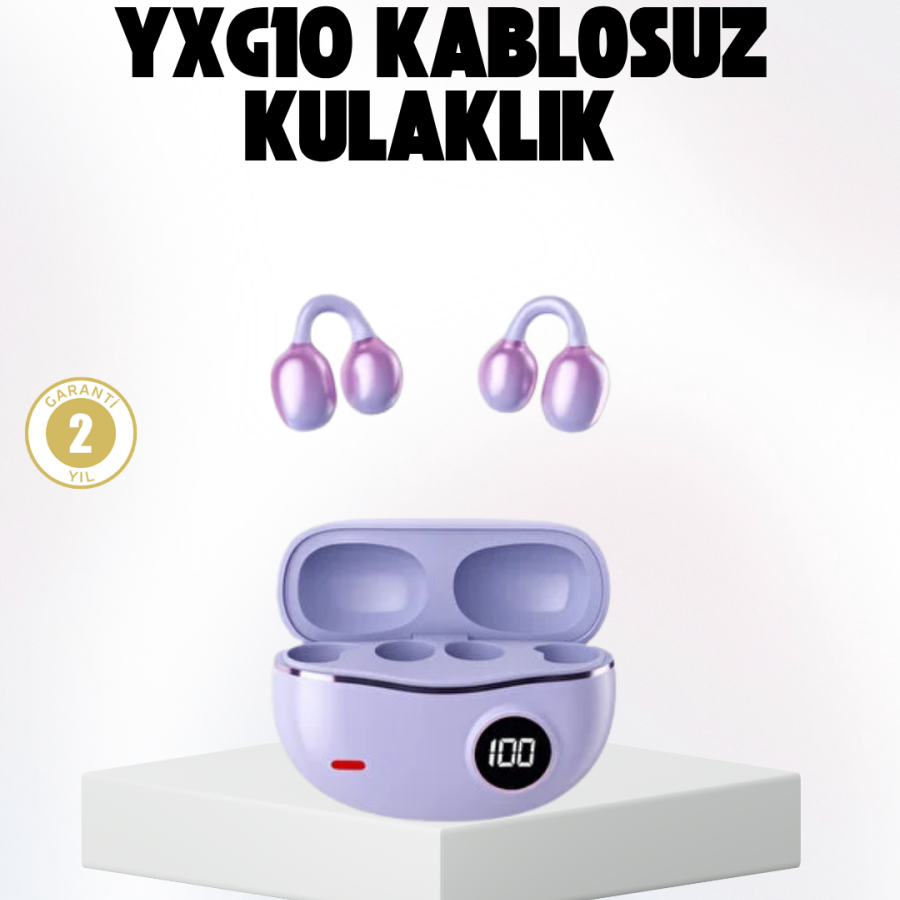 Bluetooth YXG10 Behind-the-Ear Design Skin-Friendly Silicone Lightweight Structure Bluetooth YXG10 Behind-the-Ear Design Skin-Friendly Silicone Lightweight Structure