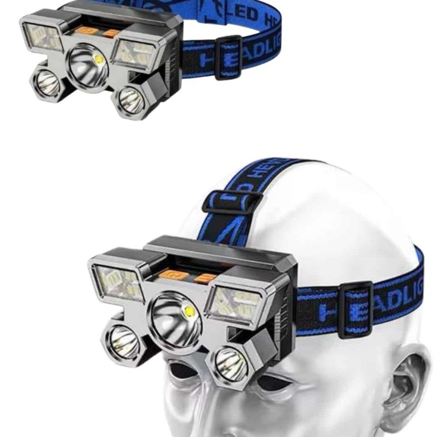 Head Lamp 800 Lumen 4 Modes High Light Flashing Rechargeable LED Lamp
