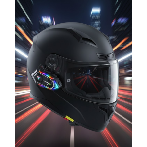 Motorcycle Helmet Bluetooth Headset with Dual Phone Support