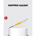Electric Control Pen with Neon Lamp Nickel Plated 110-220V