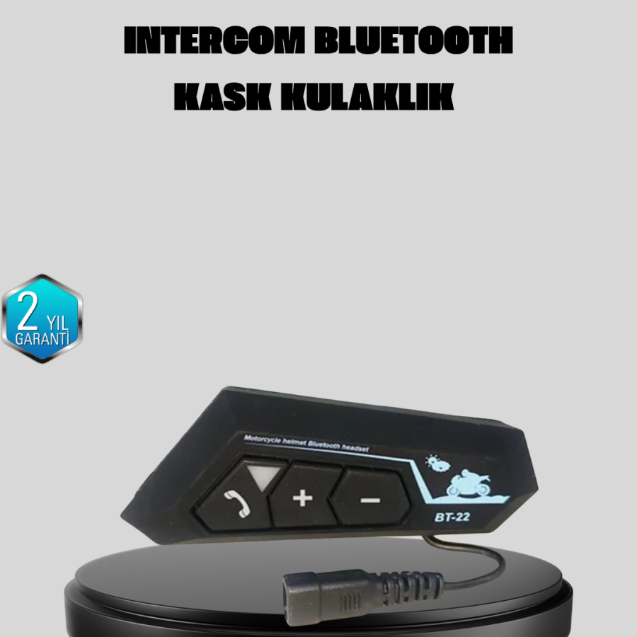 Motorcycle Helmet Headset Bluetooth 5.0 Noise Cancellation and Quick Connection
