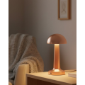 Bronze Touch Table Lamp 3 Colors LED Rechargeable Wireless USB Output