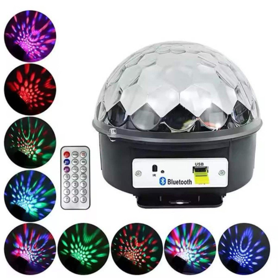 Disco Ball Colorful Light Laser Party Bluetooth Connected Led Globe