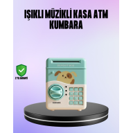 Aqua Green Electronic Passcode ATM Designed Money Saving Box