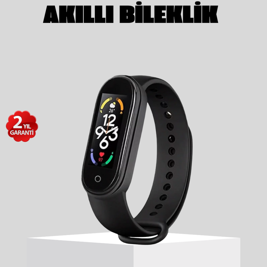 Bluetooth Smart Bracelet with Sports Mode, Heart Rate Tracking and Sleep Analysis